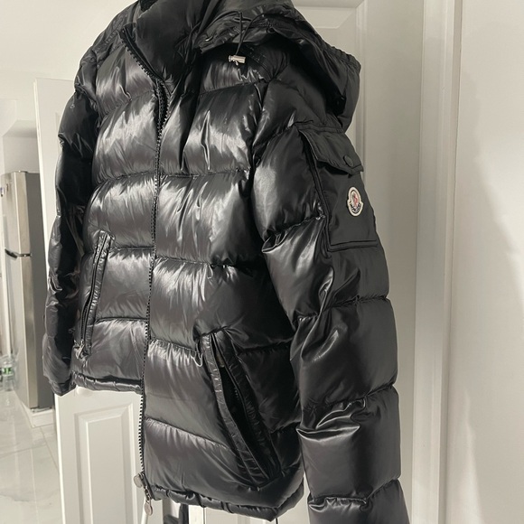 Moncler Other - Moncler Shiny Black Puffer Jacket for Men/Women